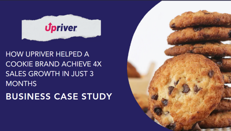 How Upriver Reignited Stagnant Sales for a Premium Cookies Brand Across Marketplaces & D2C