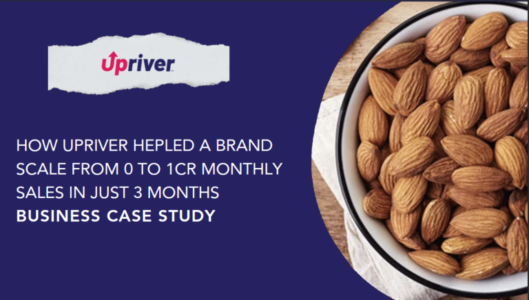 How Upriver Helped a Brand Scale From 0 to 1Cr Monthly Sales in Just 3 Months